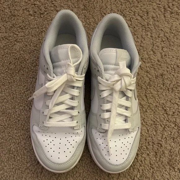 Nike Dunks Low Grey and White - Picture 2 of 5